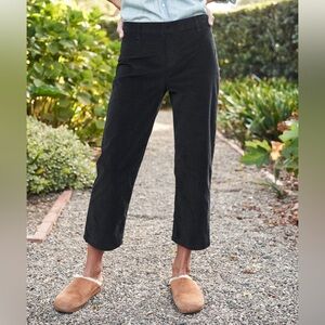 Frank & Eileen Kinsale Black Performance Cord Pants Black 6